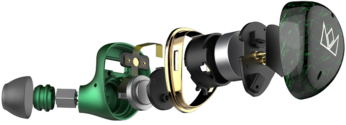 Беспроводные наушники Noble Audio FoKus Rex5 Black купить в Москве